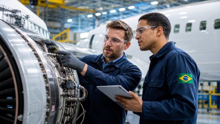 Cadeia aeroespacial conecta empresas brasileiras e americanas