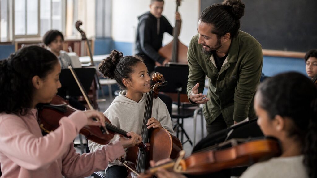 Músicos que transformam educação em futuro