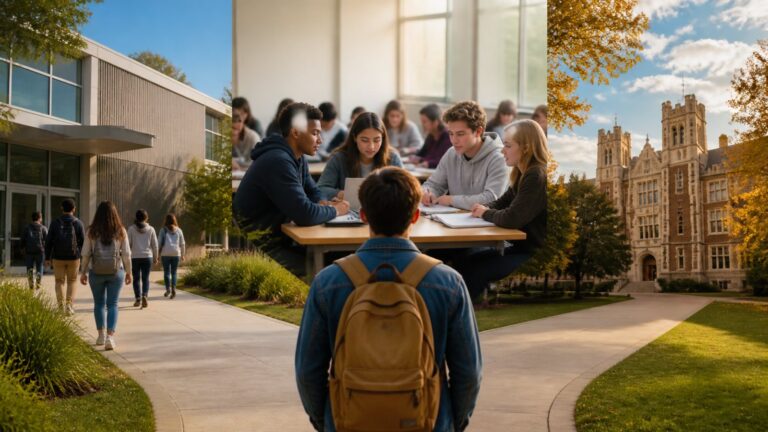 O que é um community college e como ele funciona?
