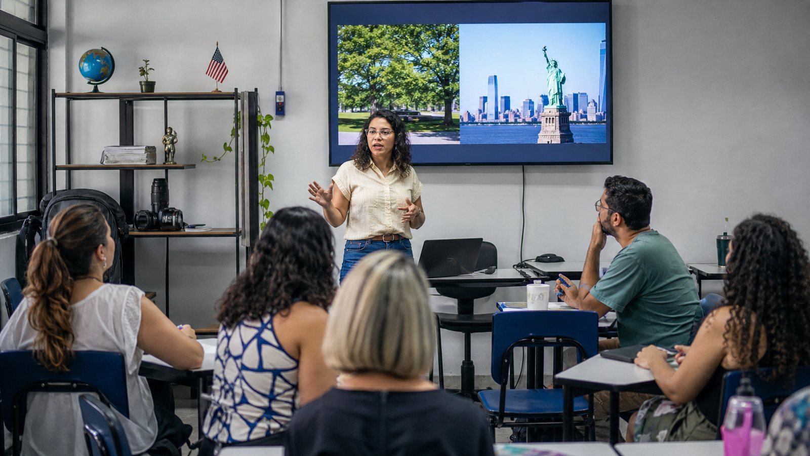 Professores que voltam de intercâmbios para multiplicar conhecimento